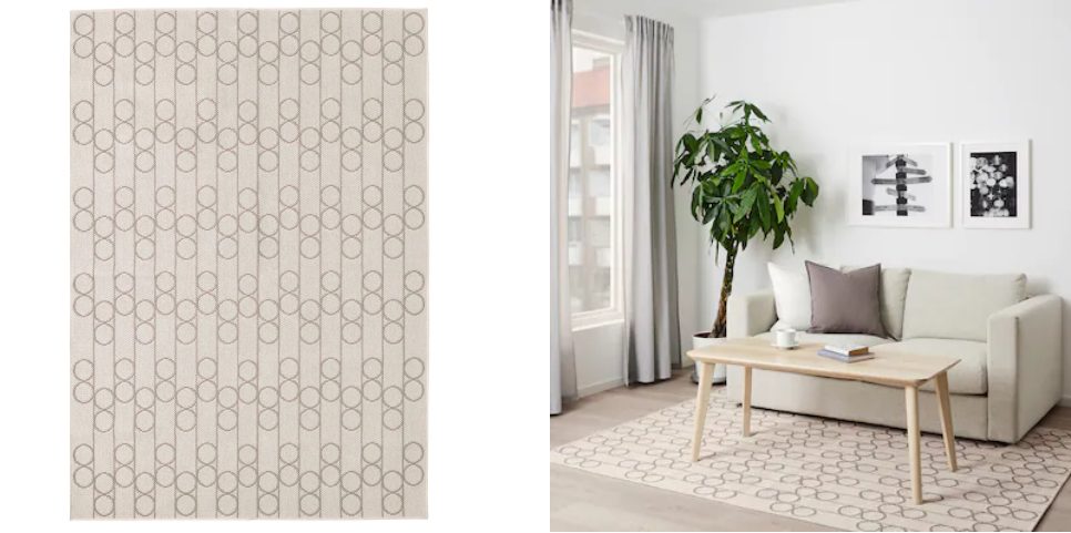alfombra beige
