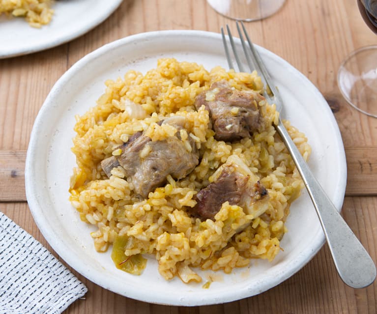 Arroz con costillas
