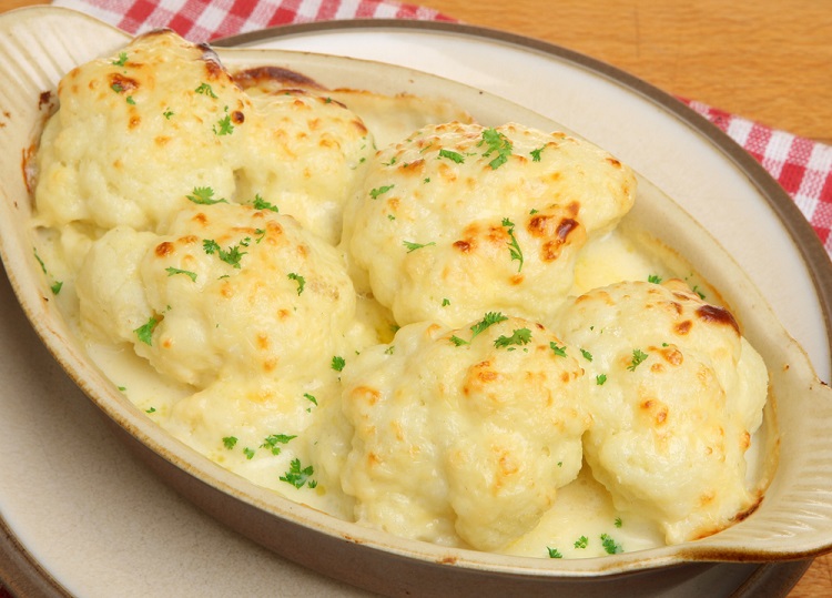 coliflor bechamel