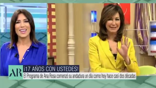 el programa de ana rosa primer dia