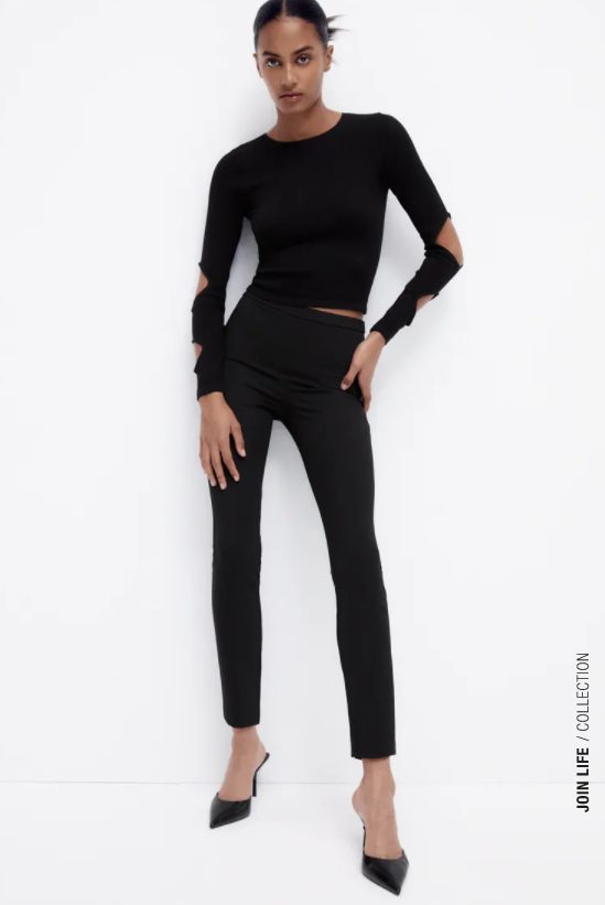 legging abertura