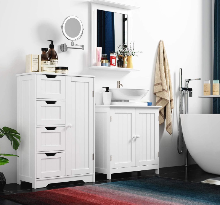 mueble cajones para baño