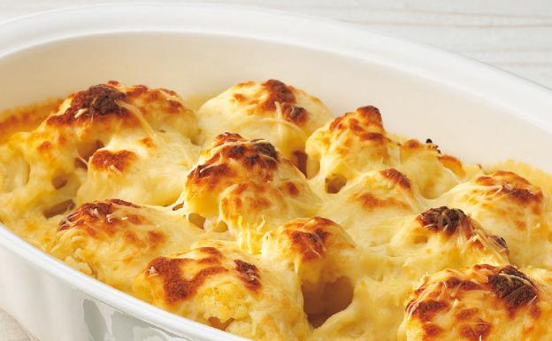 receta coliflor bechamel