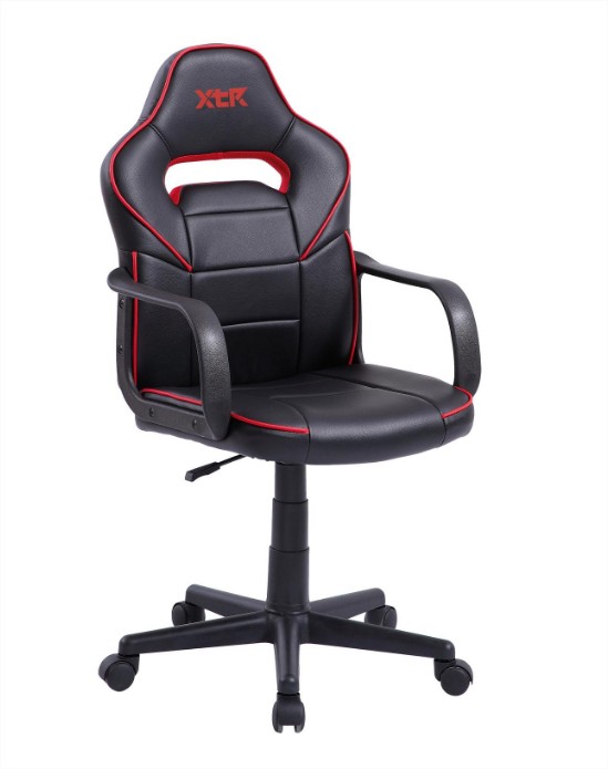 silla escritorio gamer polipiel adec xtr carrefour