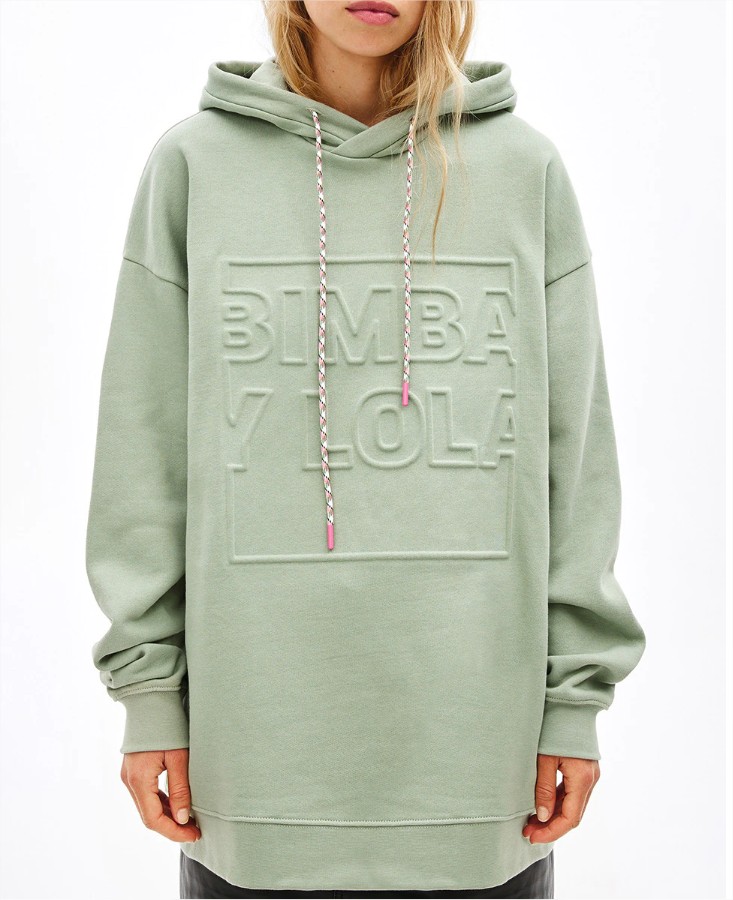 sudadera corte recto bimba y lola el corte ingles