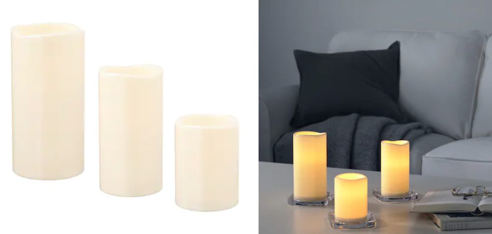 velas led ikea