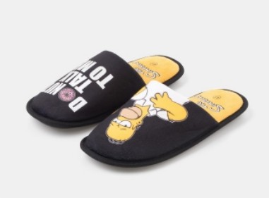 zapatillas casa simpson