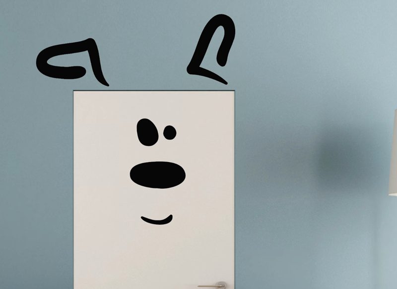VINILO INFANTIL PERRO DE LEROY MERLIN