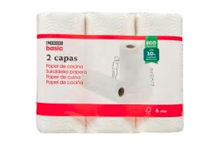 PAPEL BLANCO EROSKI BASIC, NO ESTÁ ENTRE LOS MEJORES PARA LA OCU
