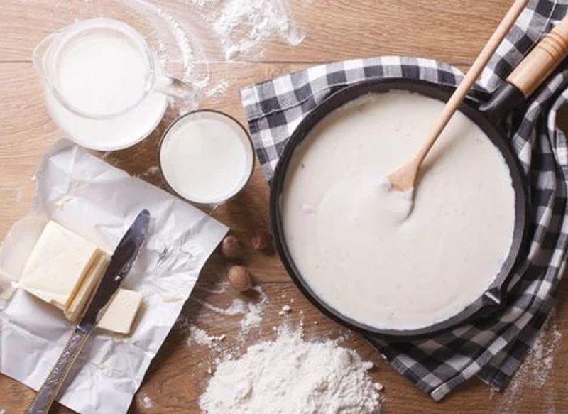 INGREDIENTES PARA ELABORAR UNA BECHAMEL PERFECTA
