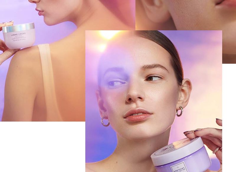 JUEGO DE MASCARILLA PARA EL CABELLO Y CEPILLO DESENREDANTE