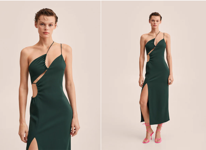 VESTIDO ABERTURAS LATERALES