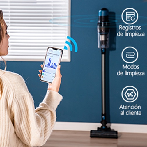 El último modelo de Proscenic, la aspiradora inalámbrica P11 Smart con súper potencia de succión y gran autonomía APP Proscenic