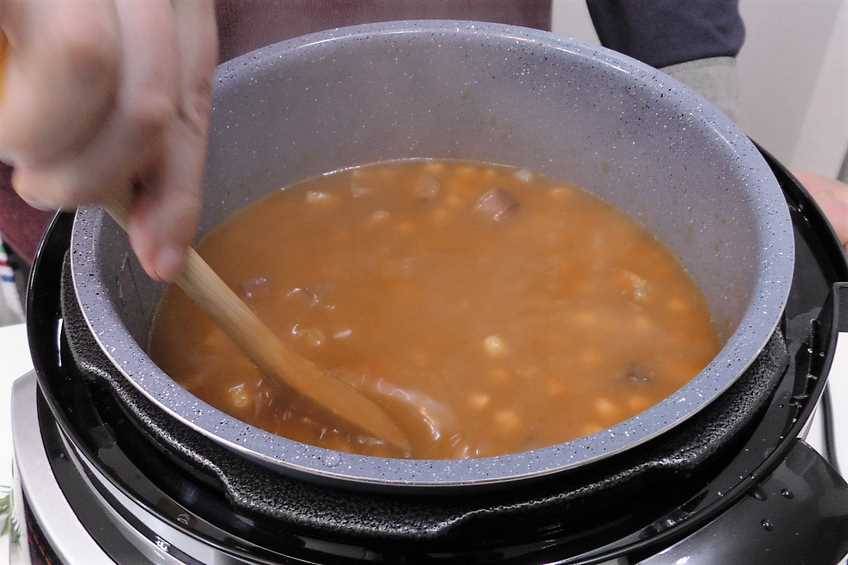 agregar garbanzos