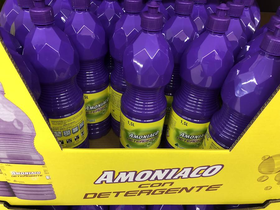 amoniaco detergente
