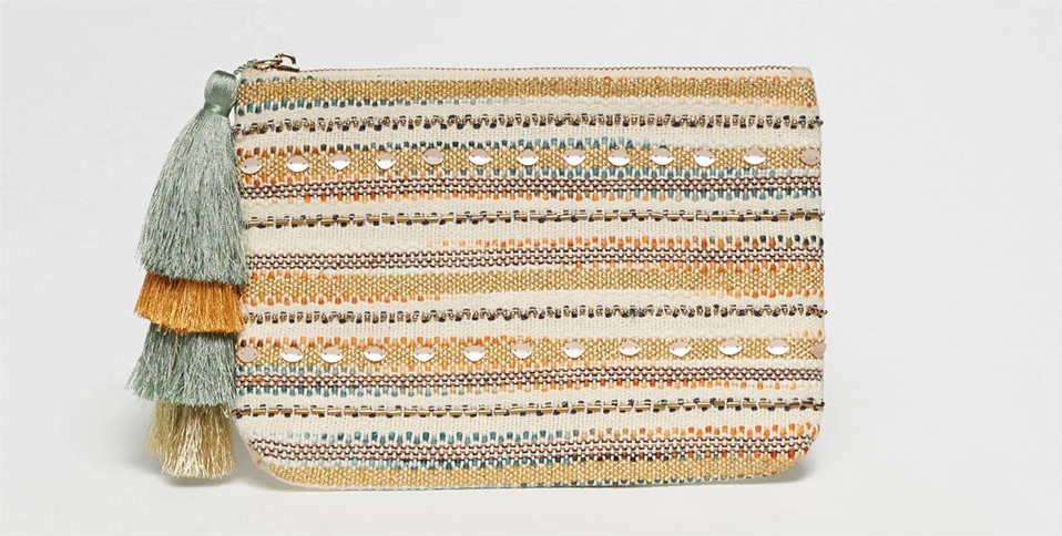 cartera india multicolor
