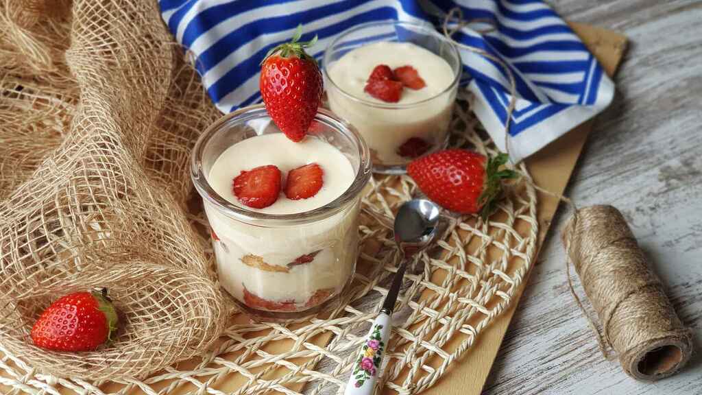 disfrutar tiramisu de fresa