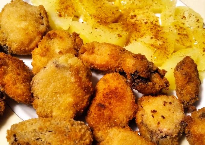 rebozar pulpo