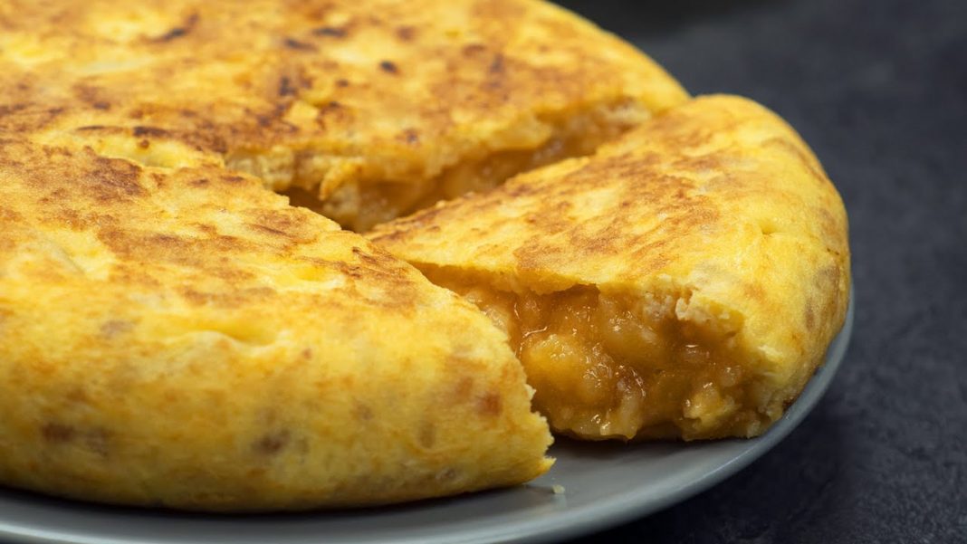 tortilla de patatas ligera