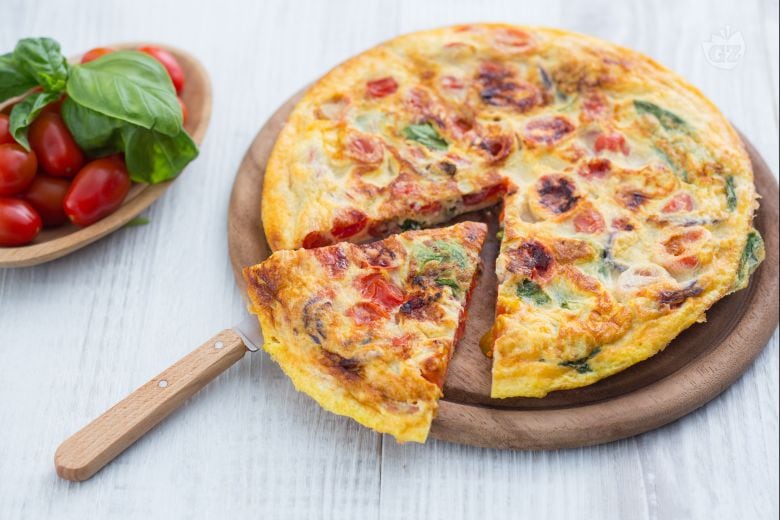 tortilla de patatas tomate cherry