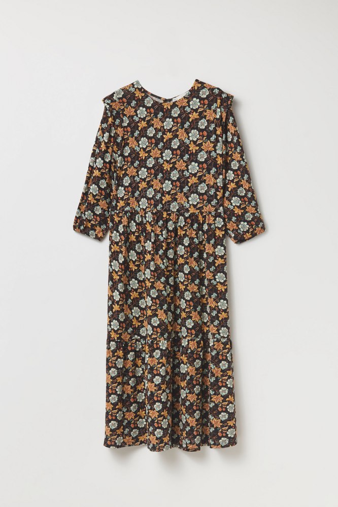 vestido viscosa flores sfera