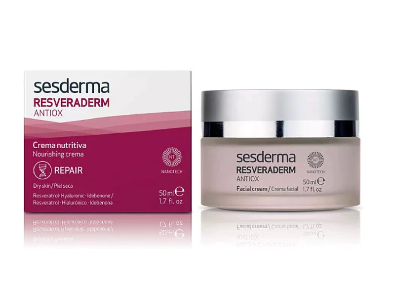 CREMA FACIAL PARA PIEL SECA RESVERADERM DE SESDERMA
