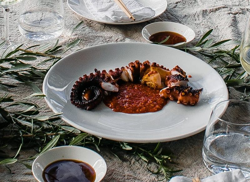 PRESENTACIÓN FINAL DEL PULPO AL HORNO