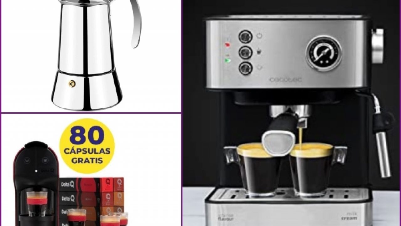 CECOTEC y más: 10 cafeteras geniales con precios muy económicos que ya  puedes comprar en Aliexpress