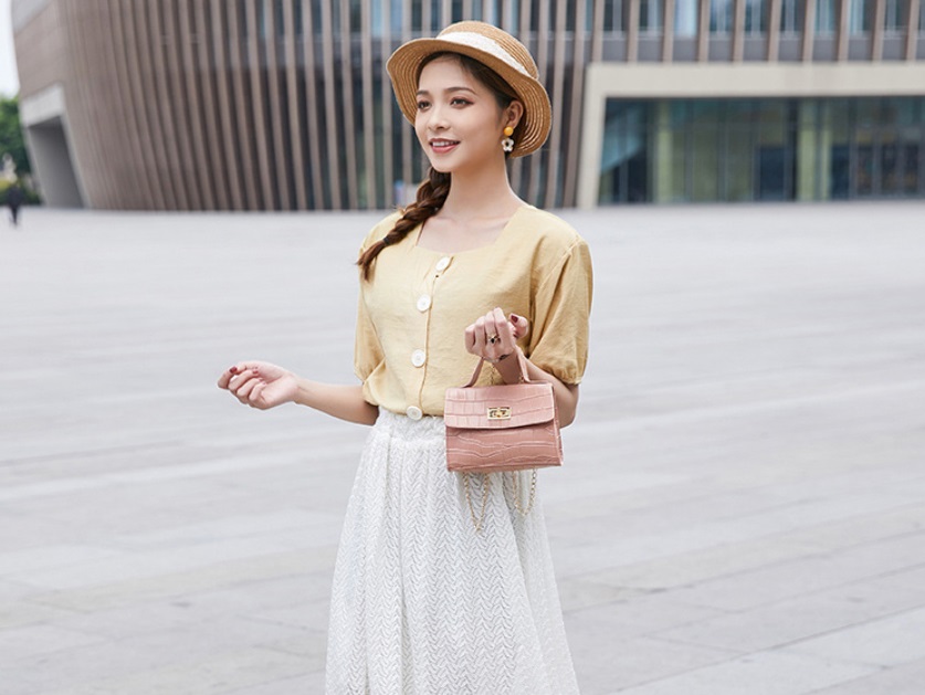 bolso de mano cocodrilo