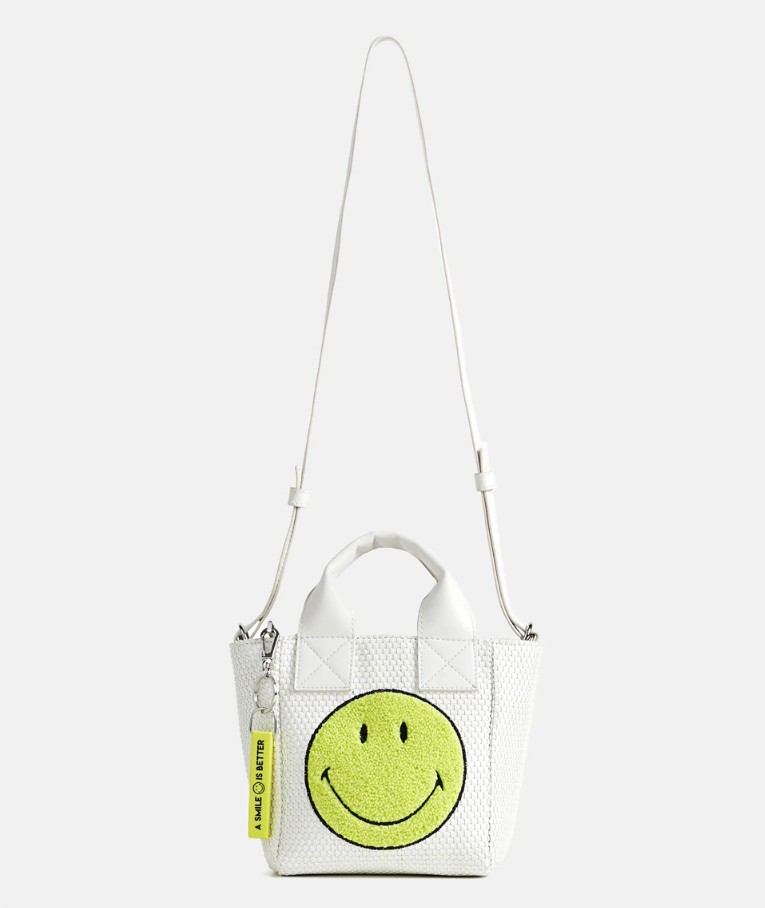 bolso shopper mini smile desigual el corte ingles