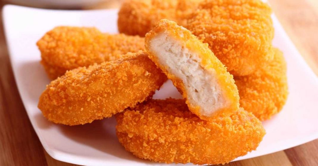 dar forma nuggets