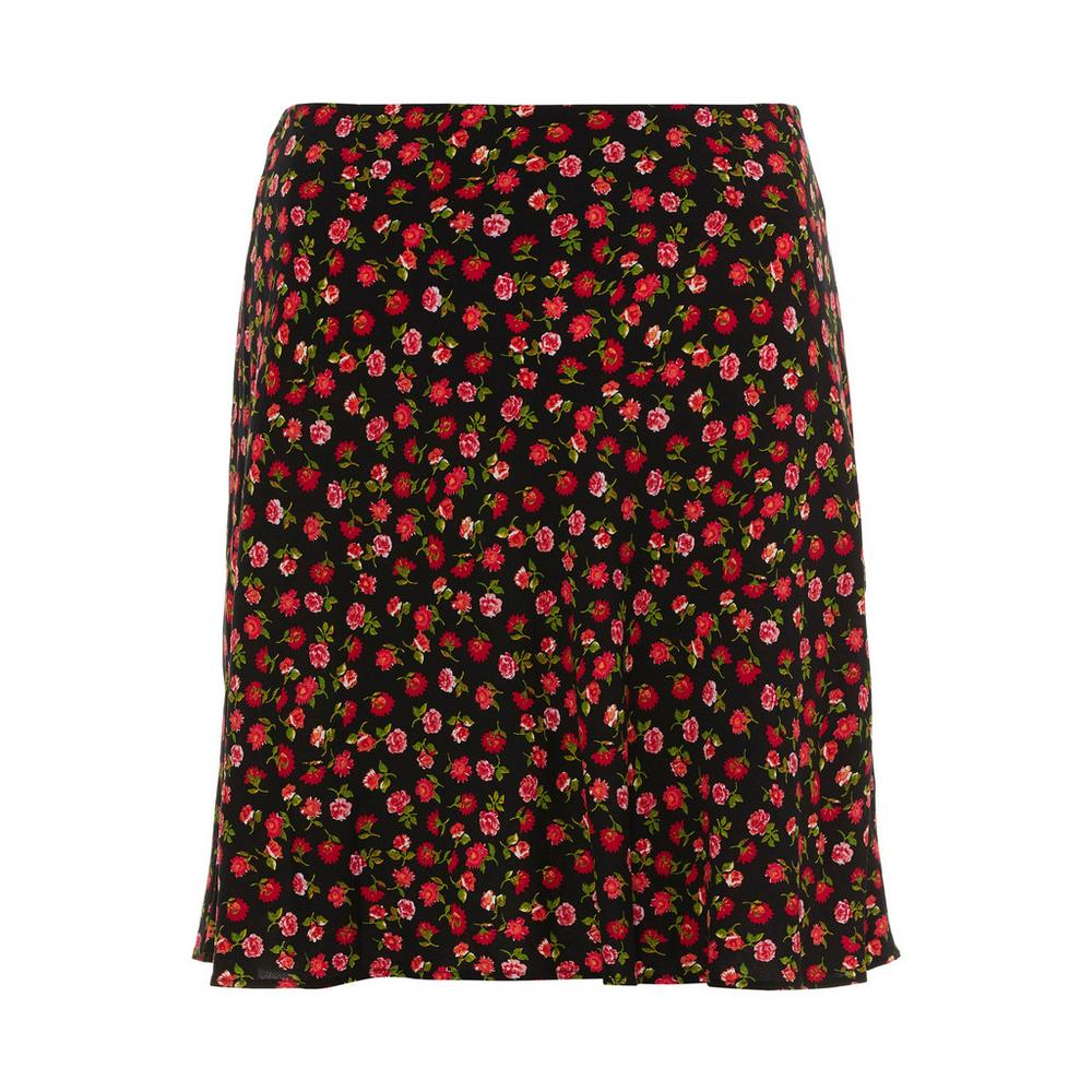 falda estampado floral