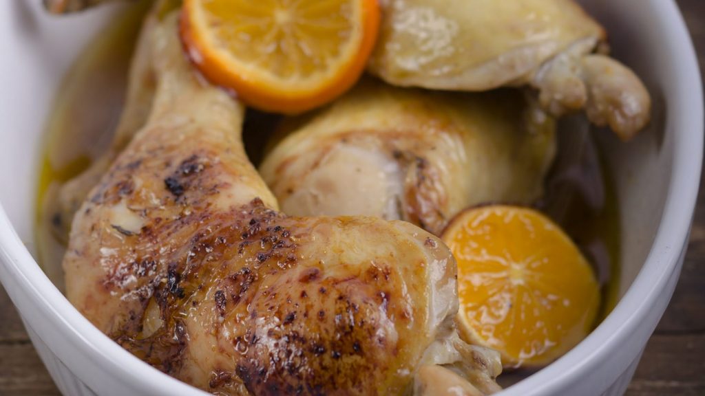 pollo a la naranja receta