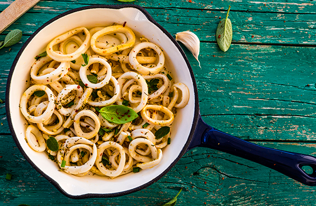 preparar calamares