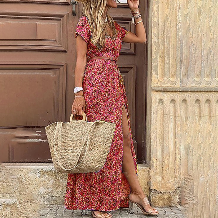 vestido de estilo boho