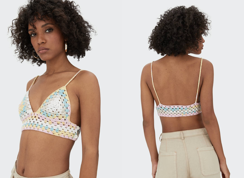 BRALETTE CROCHET DE STRADIVARIUS