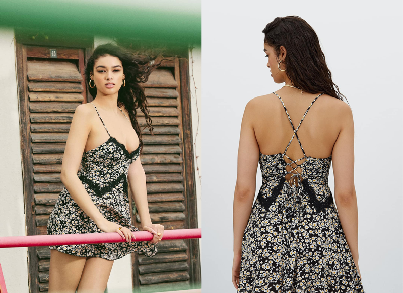 VESTIDO TIRANTES PUNTILLA