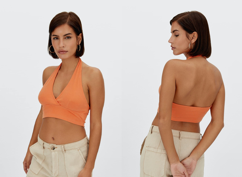 TOP CRUZADO DE STRADIVARIUS