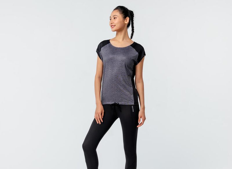 CAMISETA MANGA CORTA DOMYOS FITNESS DE DECATHLON