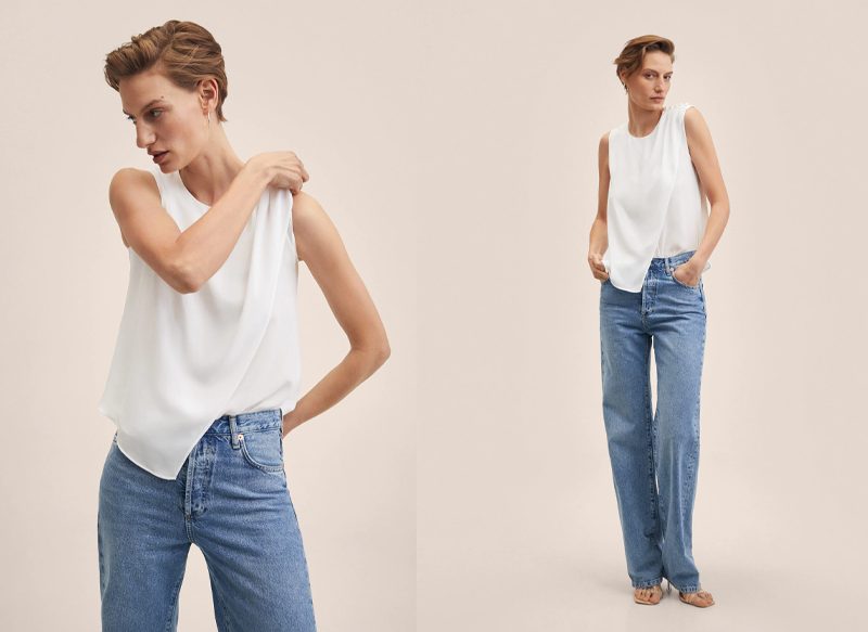 BLUSA CRUZADA BOTONES