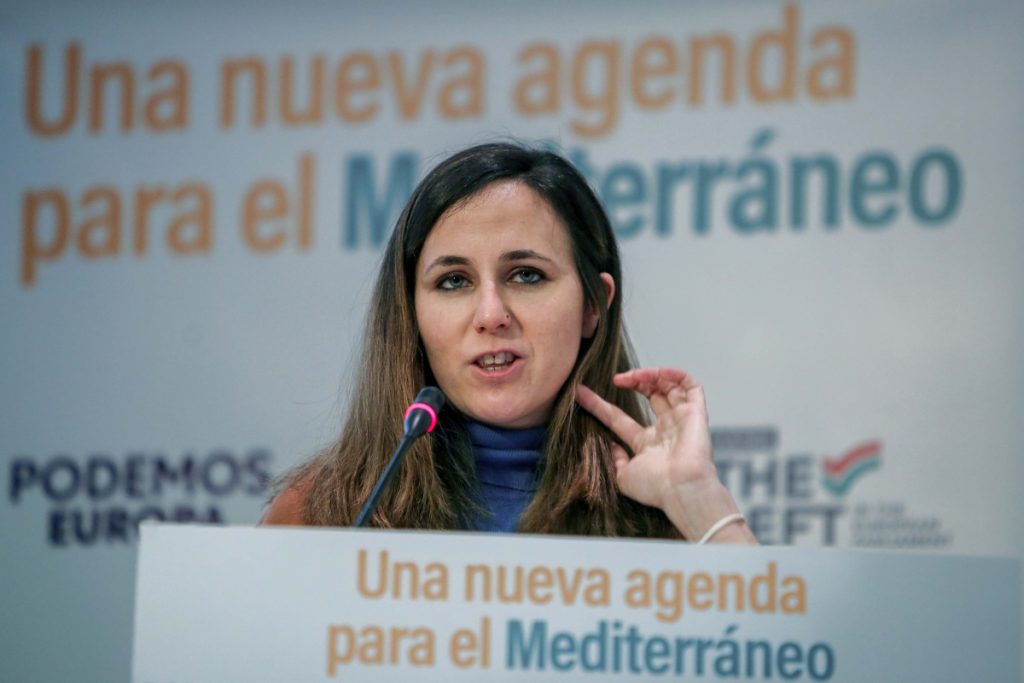 Irene Montero da una subvención de tres millones de euros a la Fundación Secretariado Gitano 1 Moncloa EuropaPress 4319406 secretaria general podemos ministra derechos sociales agenda 2030 ione 1 Moncloa