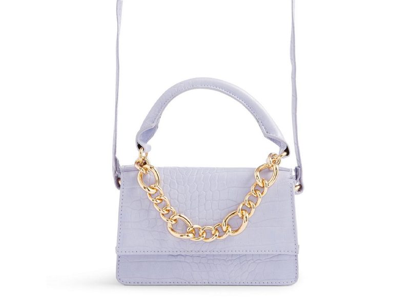 BOLSO CRUZADO COLOR LILA DE PRIMARK