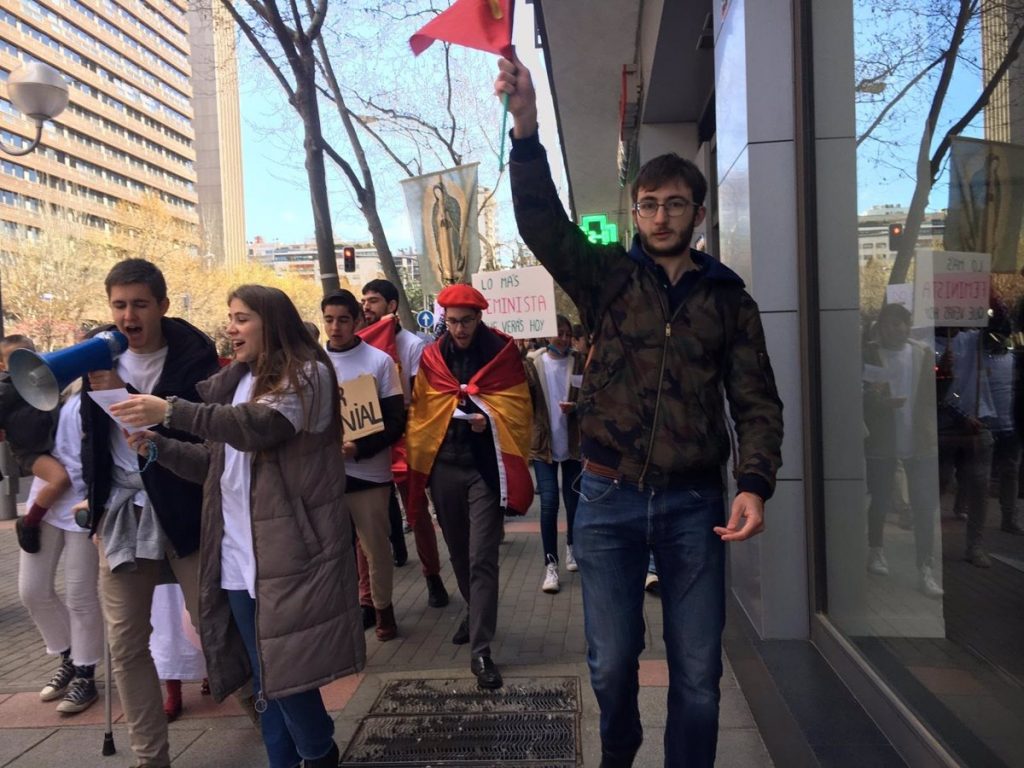 antiabortistas Moncloa