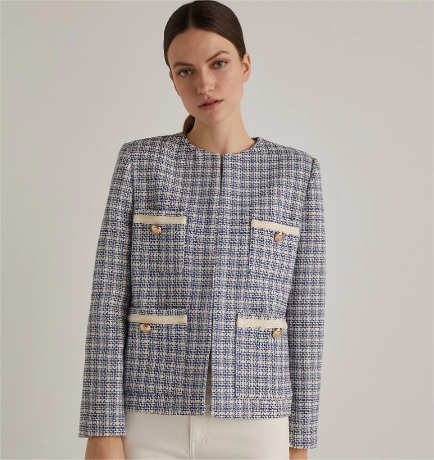 blazer tweed woman