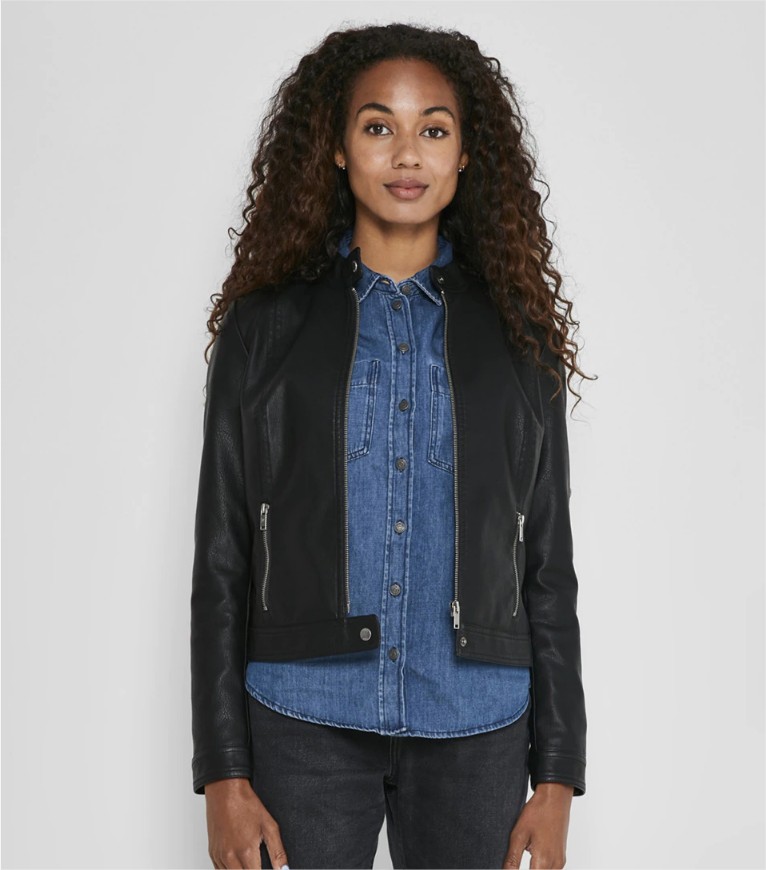 chaqueta polipiel noisy may