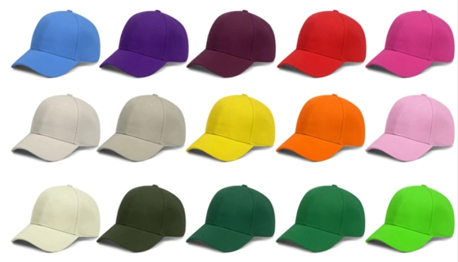 gorras colores vivos