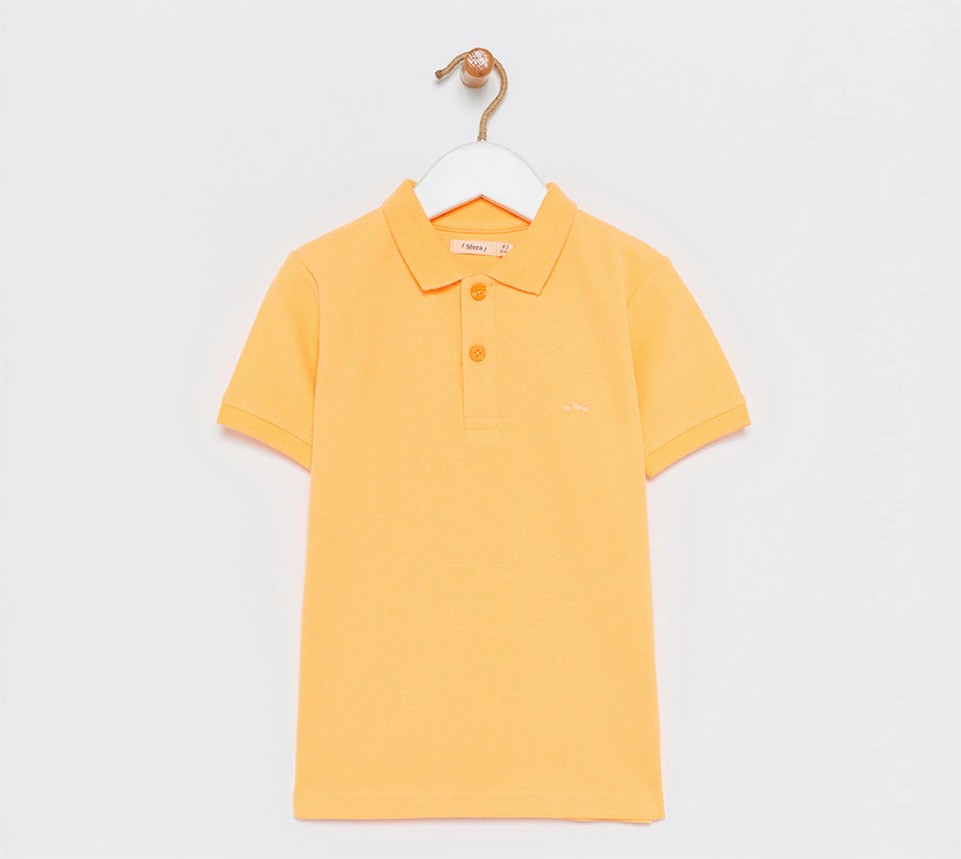 polo naranja sfera el corte ingles