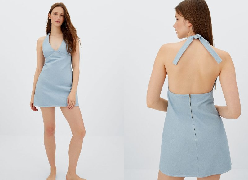 VESTIDO DENIM WASTE