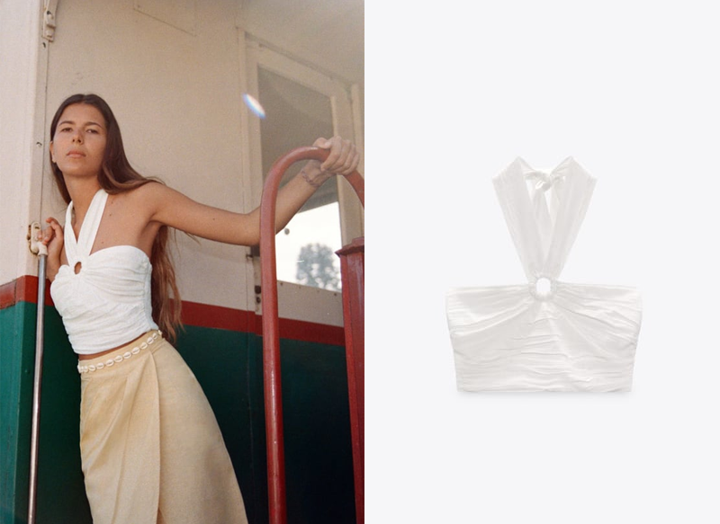 TOP HALTER HEBILLA