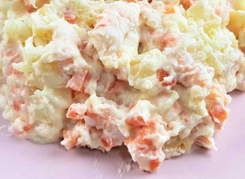 La ensaladilla de gambas que no envidia nada a la ‘rusa’